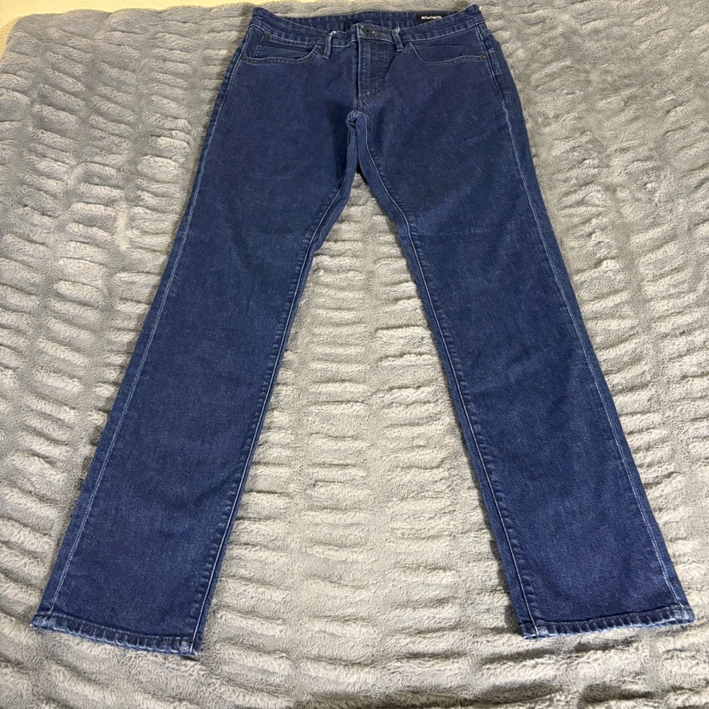 Bonobos Slim Fit Jeans Clifton Dark Wash Blue Denim Pants 32x32 AR994